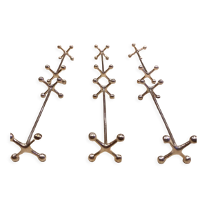 6 porte couteaux en Argent Massif