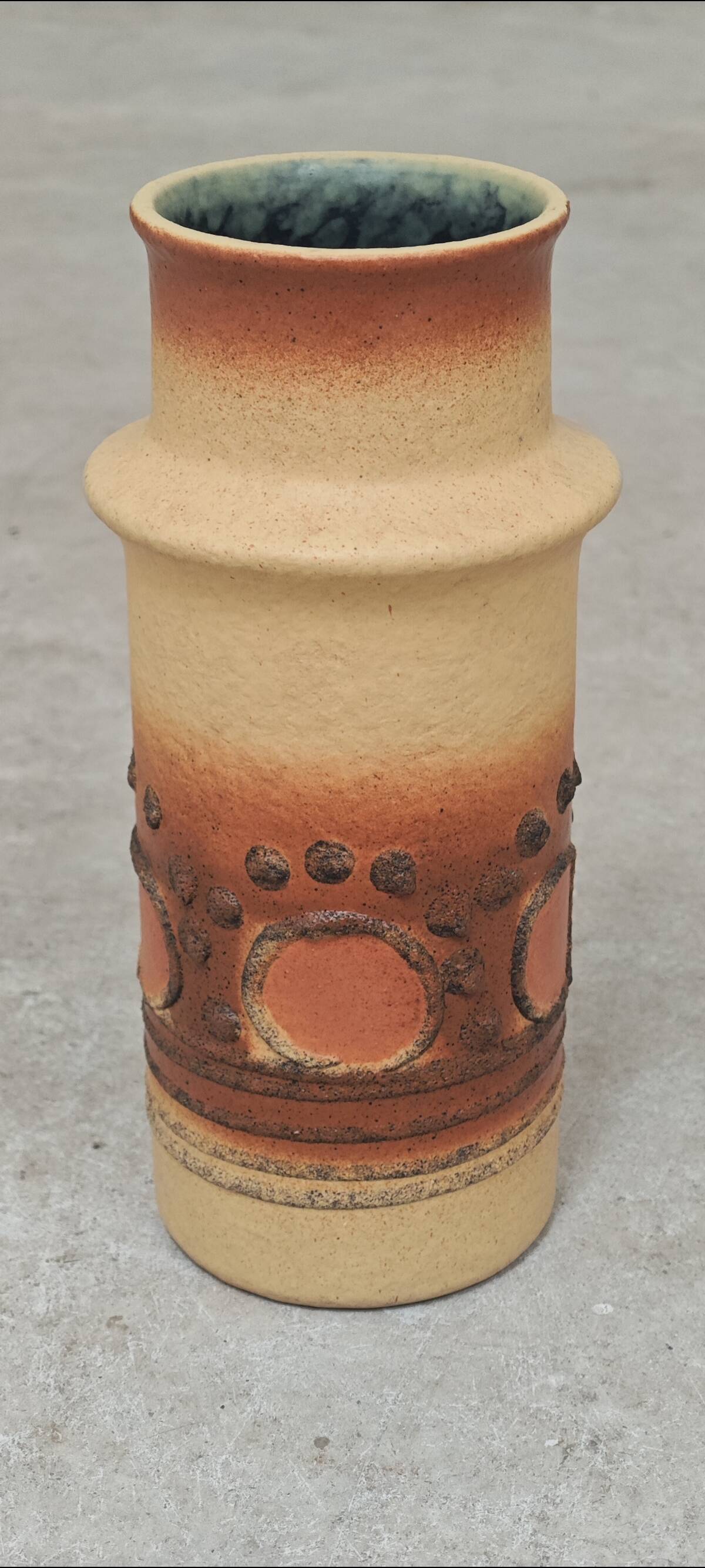 Vase Céramique Allemagne de l'est VEB Haldensleben 1960