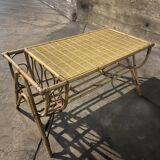 Rattan coffee table