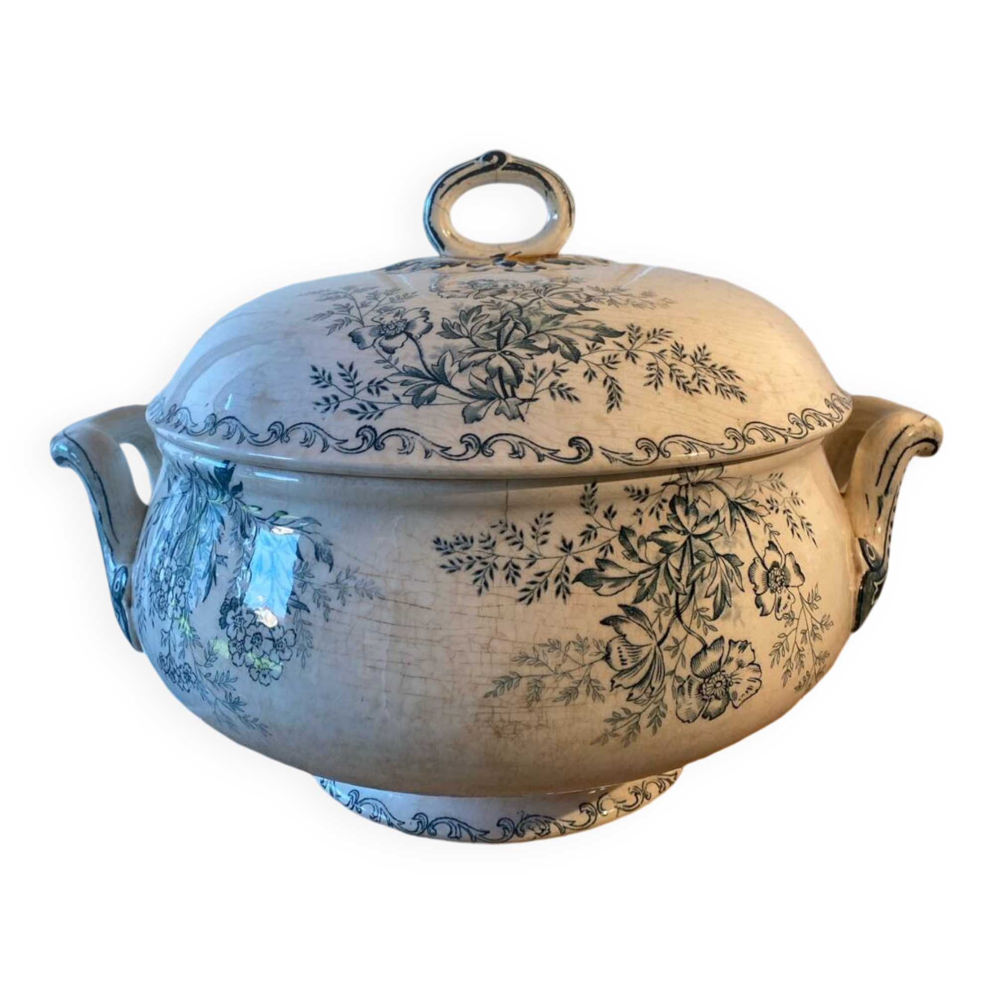 Iron earth soup tureen, Toulouse savings