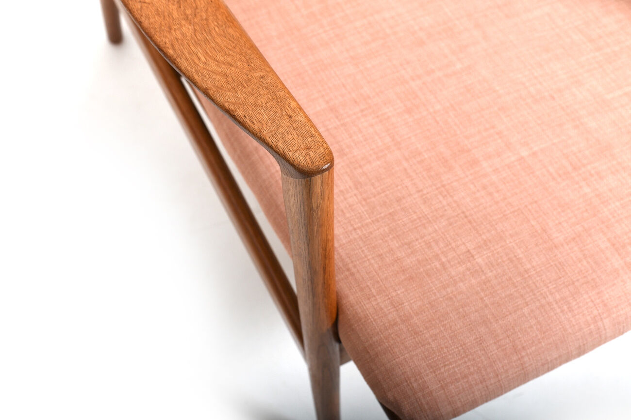 Mid century ikea easychair in solid oak from 1954