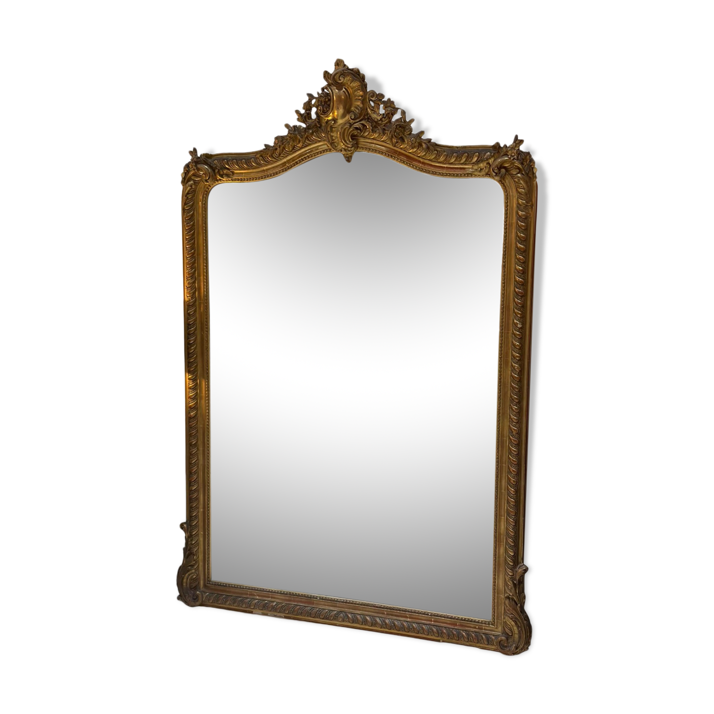 Large old mirror louis Philippe