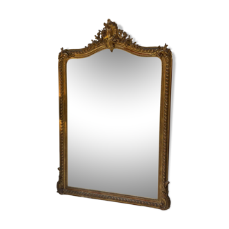 Grand miroir ancien louis Philippe