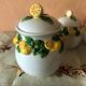 3 jars preservatives condiments onions garlic shallot decoration slurry Lemon