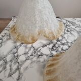 Paire d'abat-jours en verre vintage