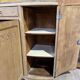 Art Deco buffet in sandblasted solid oak