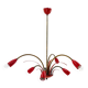 Sputnik design chandelier, Italy 1960s