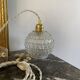 Vintage glass globe lamp