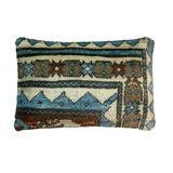 Vintage turkish kilim cushion cover 30x50cm