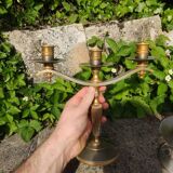 Paire de bougeoirs style empire