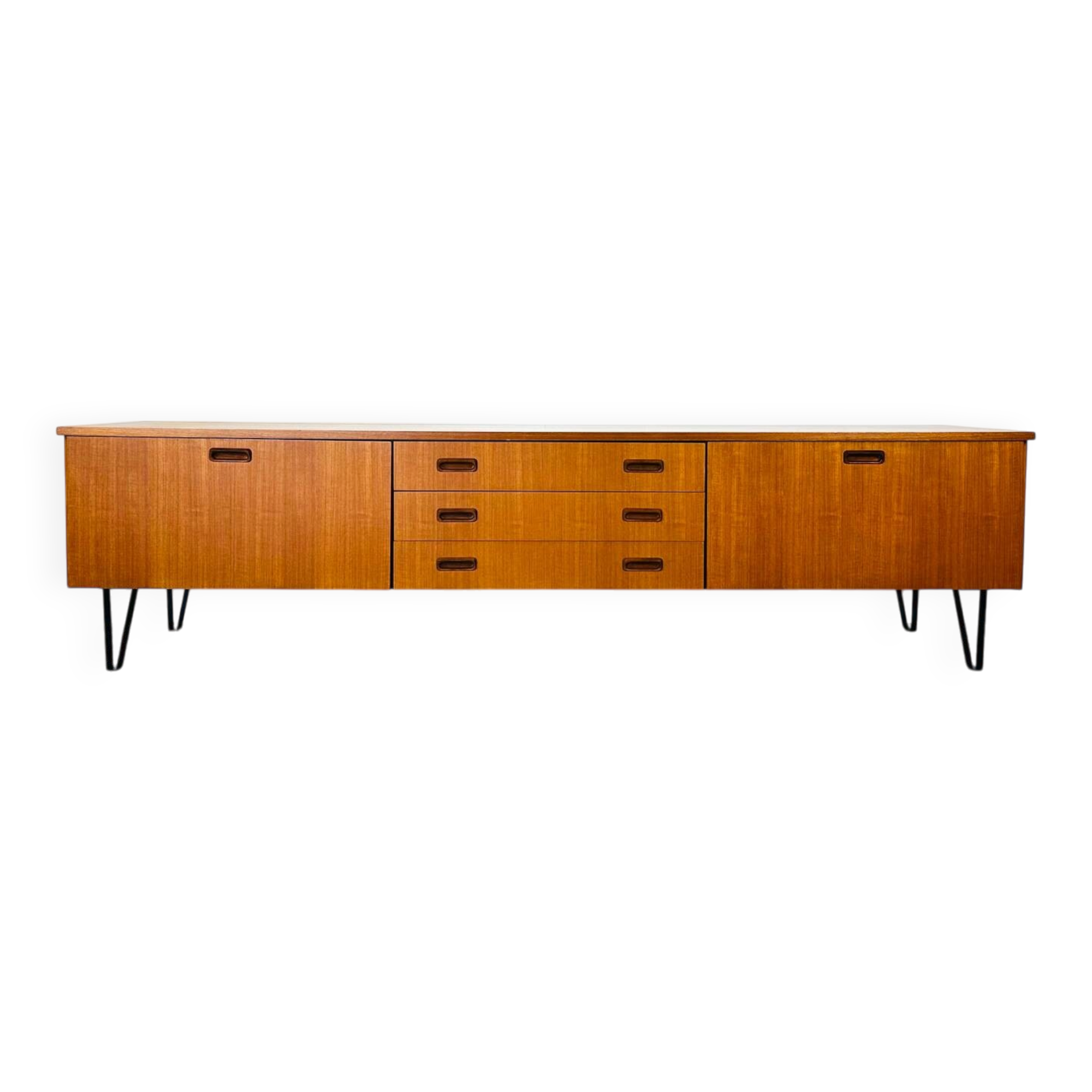 Scandinavian teak sideboard from the 1960s.