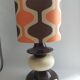 Large ceramic lamp, Germany, 1970s.