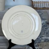 Antique dinner plates - Gien circa 1890 - Rouen blue garland pattern