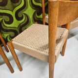Lot de 4 chaises danoises, 1970