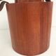 Teak ice bucket by Jens H. Quistgaard for Nissen, Denmark 1960