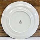 5 dessert plates 22.7 cm Lunéville reverbere model