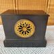 Black marble clock