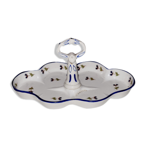 Serviteur oeufrier faience