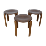 3 stools by Bruno Rey for Dietiker
