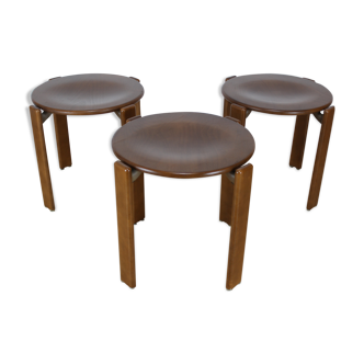 3 stools by Bruno Rey for Dietiker