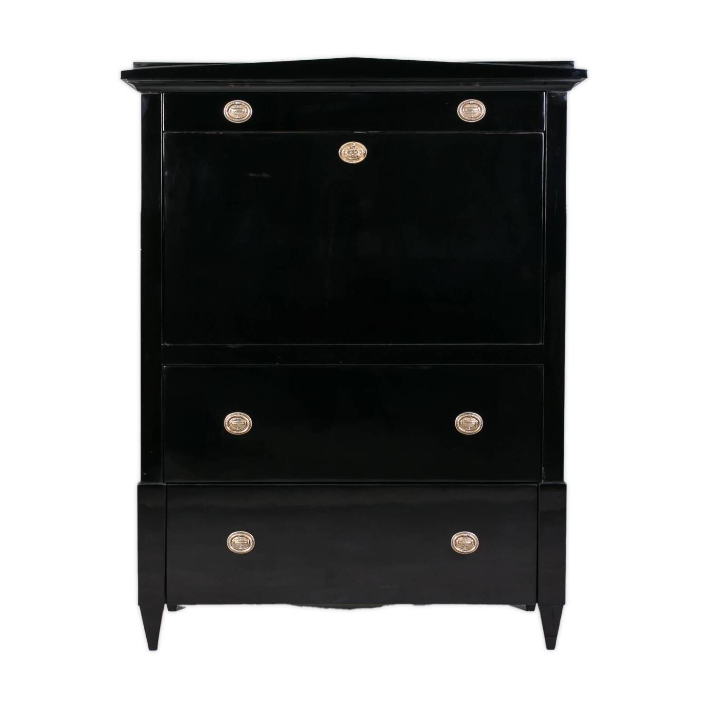 Biedermeier Secretary, Germany, 19th Century