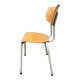 Vintage industrial chair Tubax in wood and metal