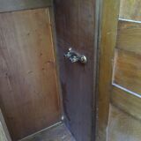 Former wardrobe of the Bank of France in light oak, 2 doors, years 30