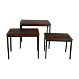 Set of 3 pull out tables By Cees Braakman, 1960