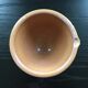 Glazed terracotta salad bowl