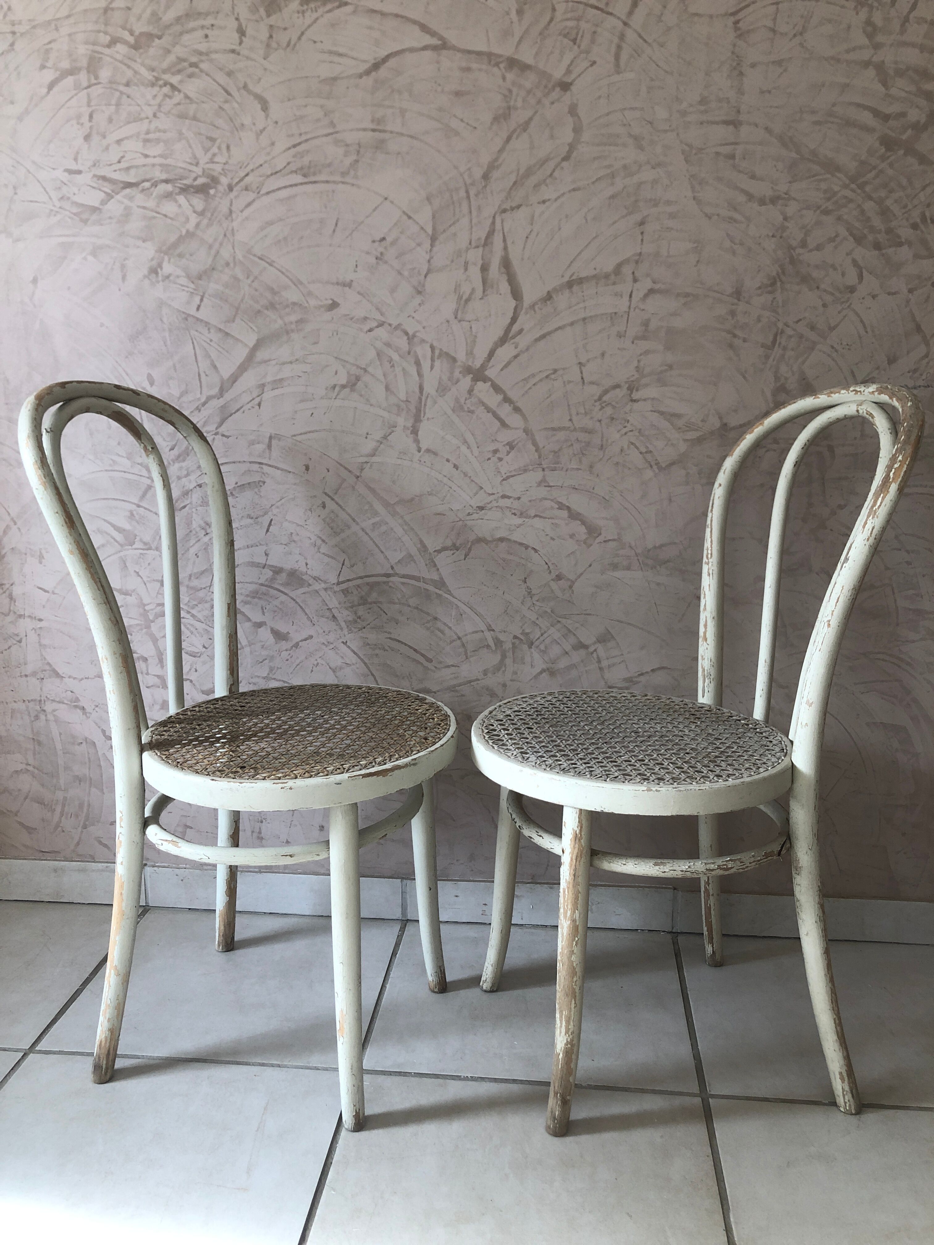 Paire de chaises bistrot