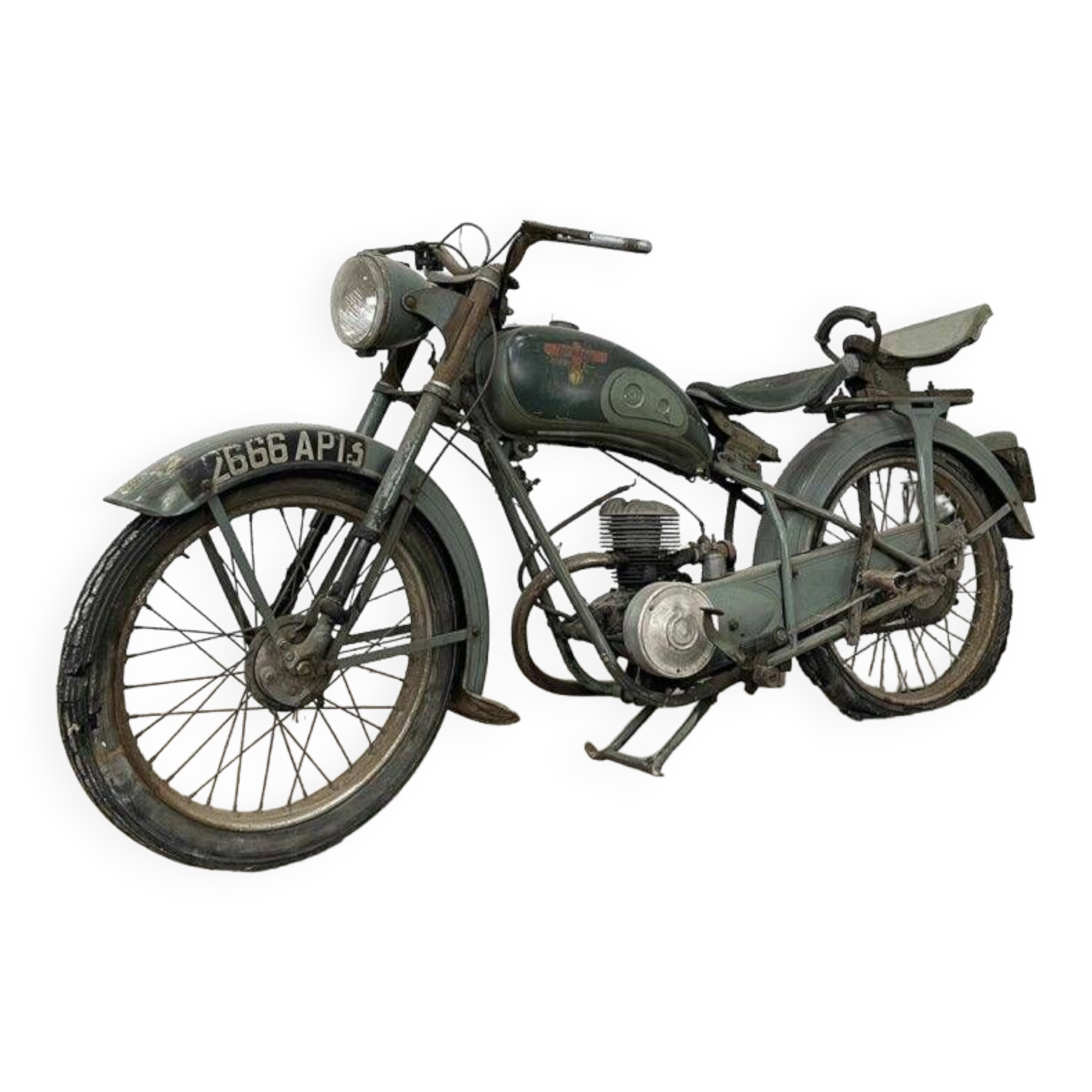 Ancienne Moto De Course Technofix – Tôle – Années 1950-1960 – Jouet Miniature