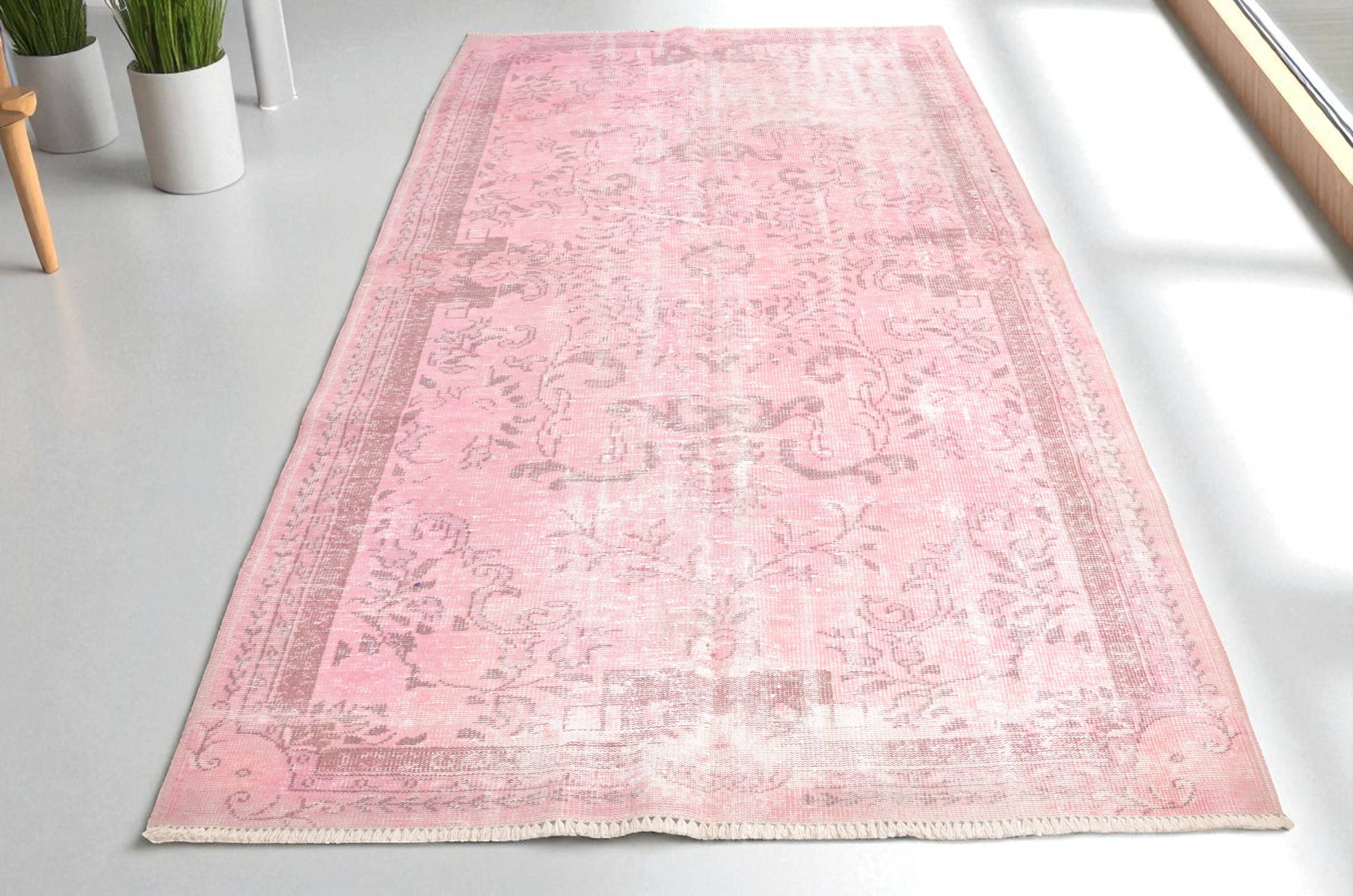 Vintage Turkish Pink Carpet SKU-V724