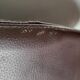 Christophe Pillet armchair by Zanotta in brown leather, modern Italy.