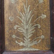 Painted folk art bridal cupboard 1769