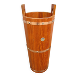 Scandinavian teak umbrella stand by JH Sävsjö