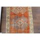 Vintage Turkish Oushak Handmade Wool Runner 83x225