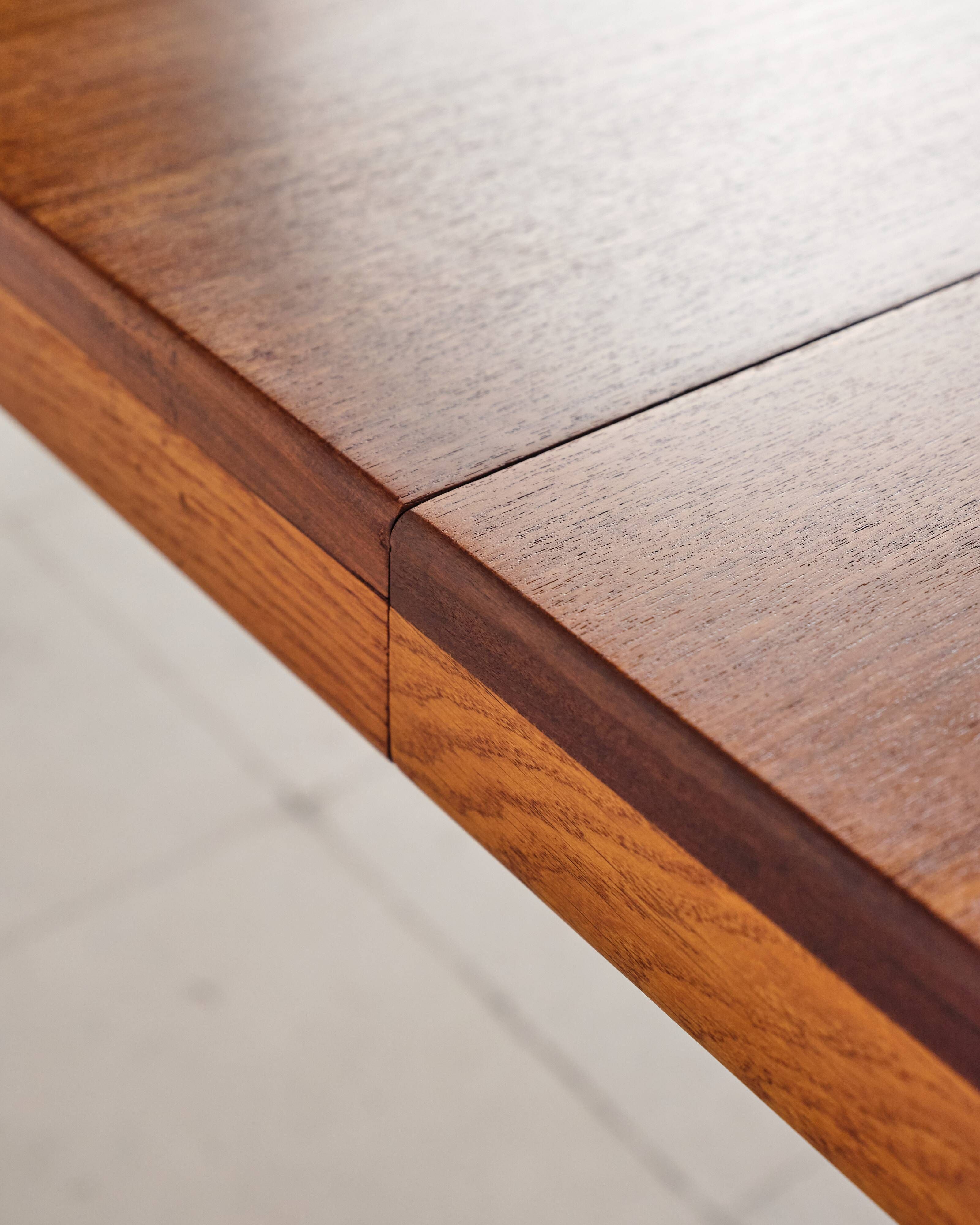 Table extensible en teck par Hartmut Lohmeyer pour Wilkhahn