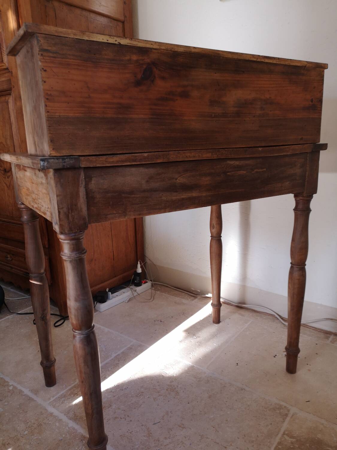 Louis Philippe style stepped lady's desk