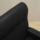 Office leather armchair, Danish design, 1970s, production: Denmark