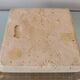 Large vintage travertine ashtray by Fratelli Mannelli 1970