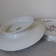 Royal Limoges porcelain compotier dish