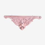 Wooden cabinet fronton