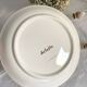 Longchamp ironstone gravy boat, Arlette model, 1950s