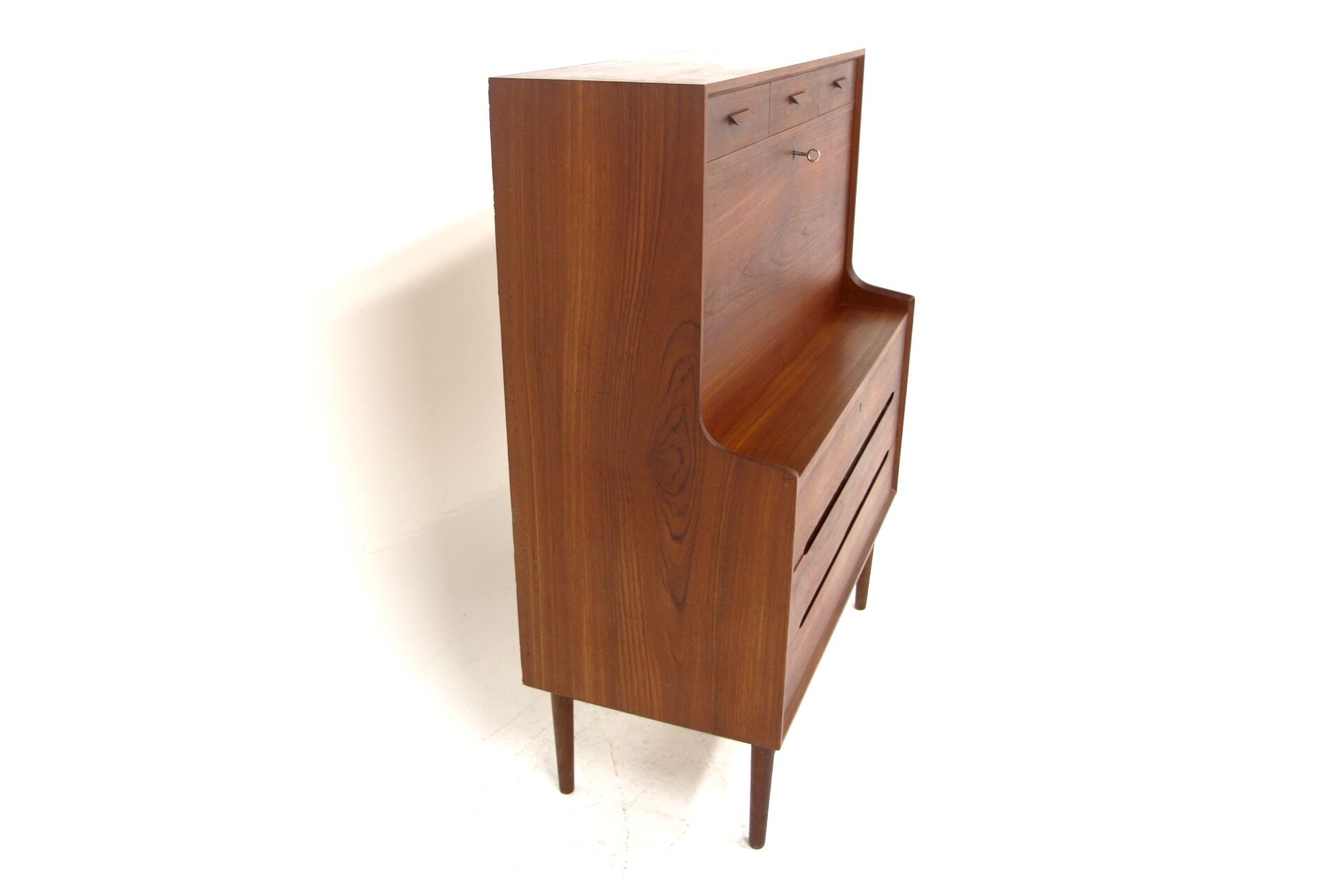 Teak writing desk, Vinde Møbelfabrik, Denmark, 1960