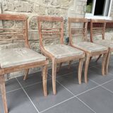 4 chairs signed M Hirch from the 50s/60s.