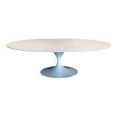 Table basse en marbre Calacatta de Eero Saarinen pour Knoll, 70’s.