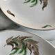 Very pretty little vintage Digoin Sarreguemines fern dishes