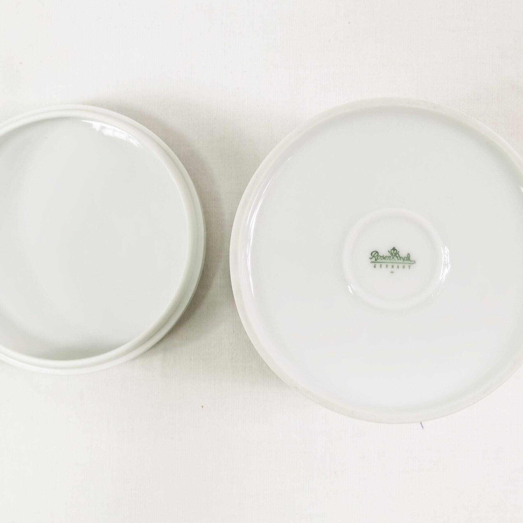 Rosenthal porcelain bonbonniere, designed by C. Fischer, Germany, 1960s