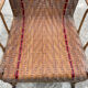 Rattan armchair "A la Girafe"