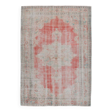 6x8 57s antique vintage rug, 190x264cm